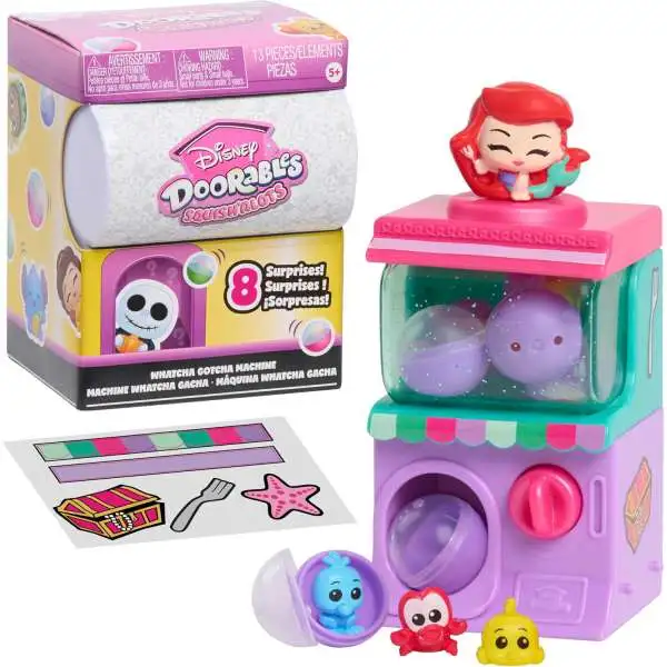 Disney Doorables SquishAlots Series 1 Whatcha Gotcha Machine Mystery Pack [8 Surprises Inside!]