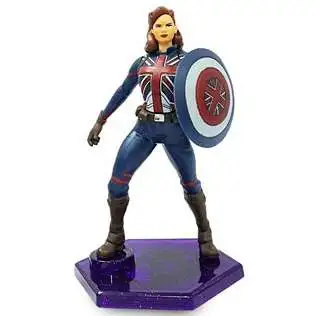 Disney Marvel What If? Captain Carter 4-Inch PVC Figure [Loose]