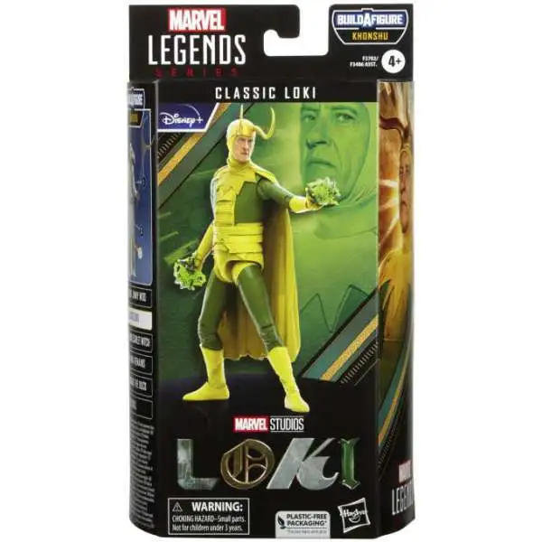 Marvel Legends Khonshu Series Classic Loki Action Figure
