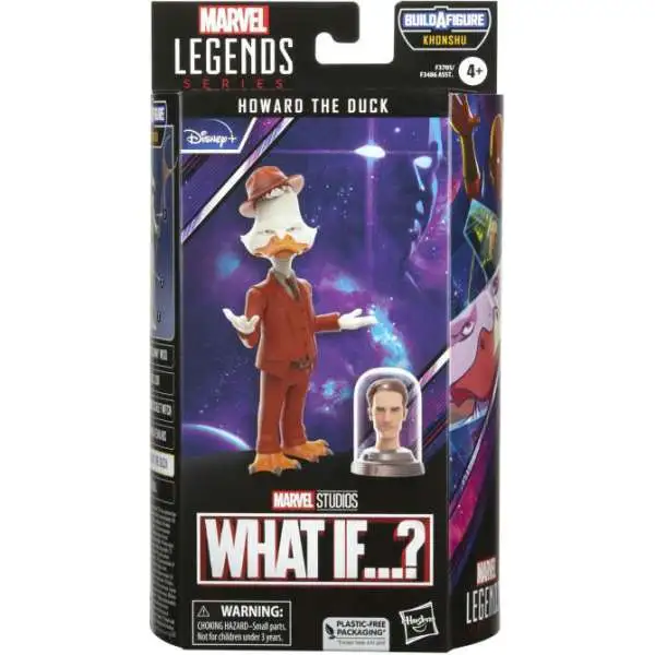 What If? Marvel Legends Khonshu Series Howard the Duck Action Figure [Damaged Package]