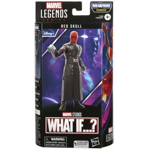 What If? Marvel Legends Khonshu Series Red Skull Action Figure