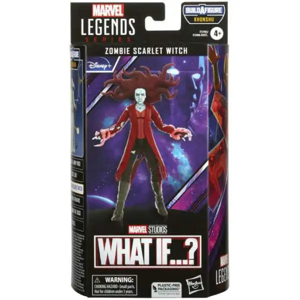 What If? Marvel Legends Khonshu Series Zombie Scarlet Witch Action Figure [Loose]