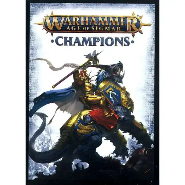 Warhammer Age of Sigmar Champions Order Card Sleeves [50 Count]
