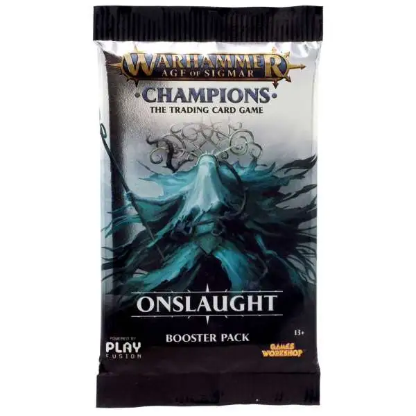 Warhammer Age of Sigmar Champions Onslaught Trading Card Game Booster Pack
