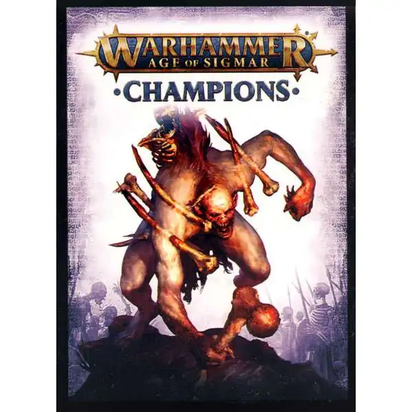 Warhammer Age of Sigmar Champions Death Card Sleeves [50 Count]