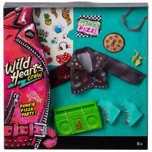 Wild Hearts Crew Punkie Pizza Party! 8-Piece Accessory Set