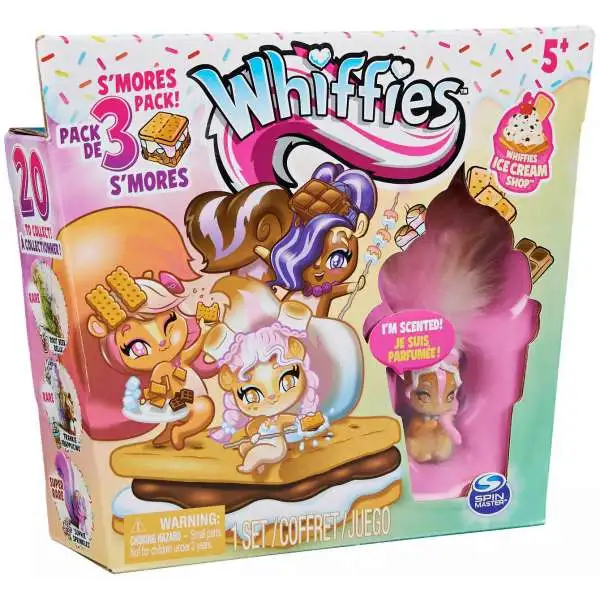 Whiffies Ice Cream Shop S'mores Mystery 3-Pack