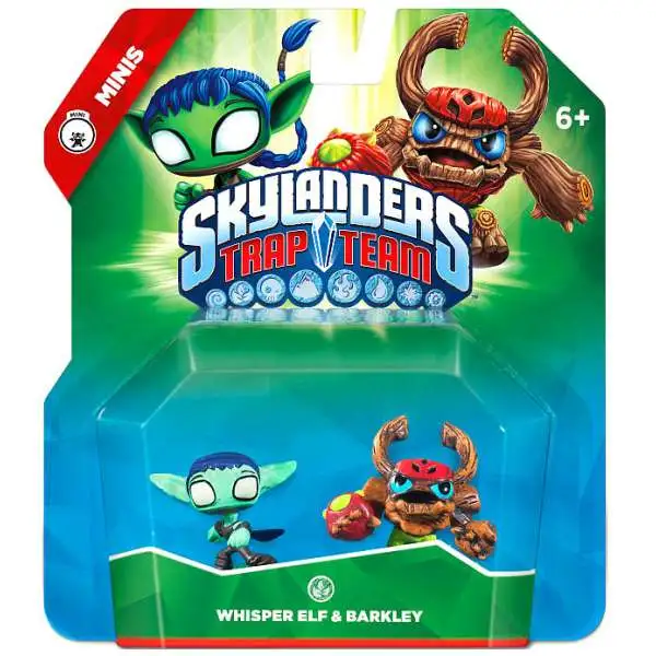 Skylanders Trap Team Whisper Elf & Barkley Figure 2-Pack