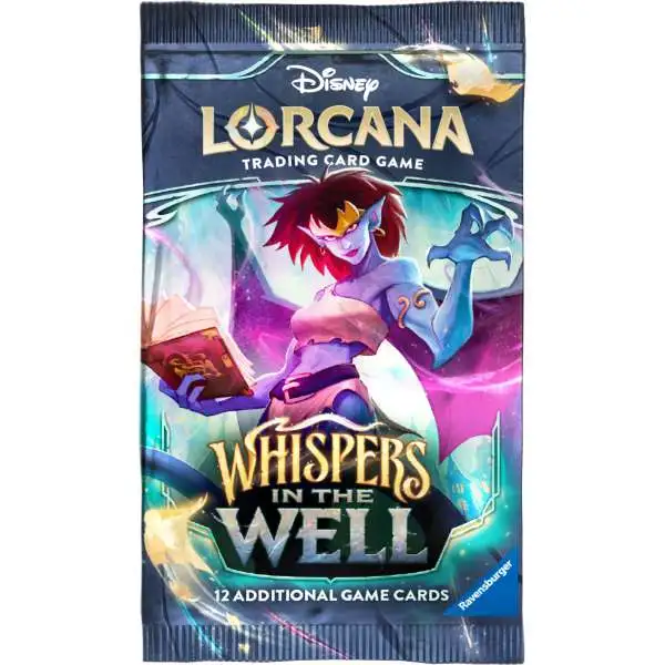Disney Lorcana Trading Card Game Whispers in the Well Booster Pack [12 Cards]