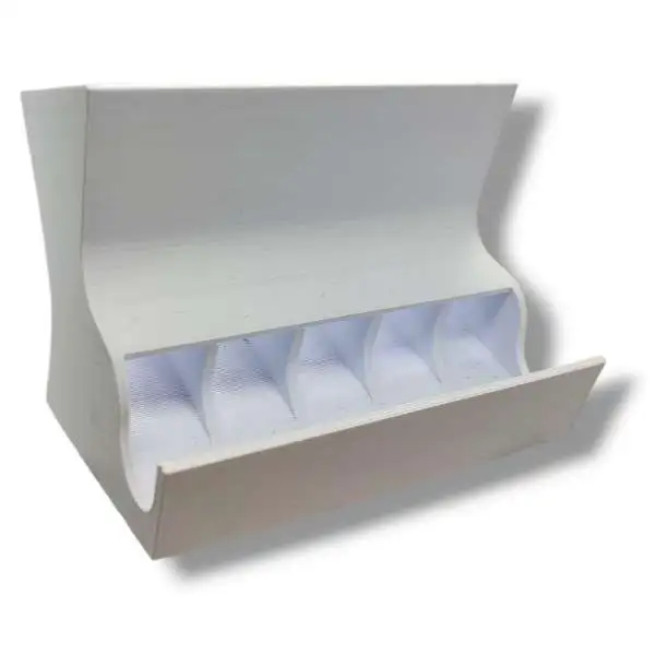 Tabletop White Dice Tray