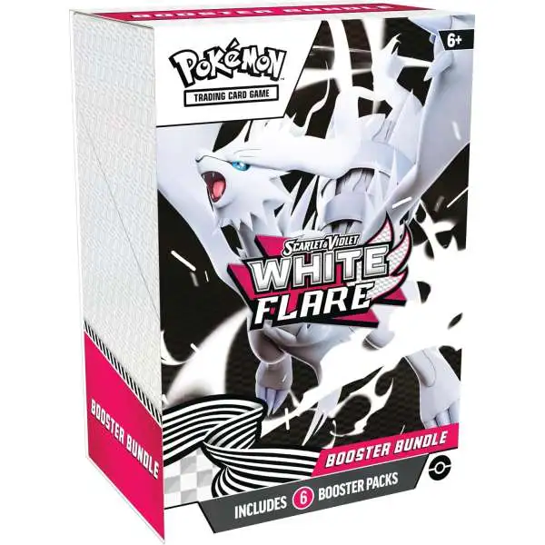 Pokemon Scarlet & Violet White Flare Booster Bundle [6 Packs]