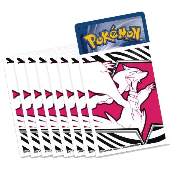 Pokemon Scarlet & Violet White Flare Card Sleeves [65 Count]