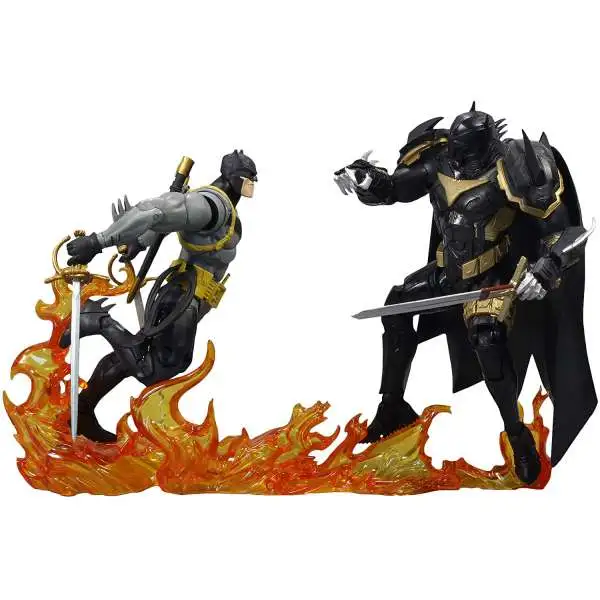 McFarlane Toys DC Multiverse Batman vs Azrael Batman Armor Action Figure 2-Pack [Curse of the White Knight]