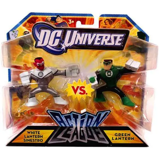 DC Universe Action League White Lantern Sinestro vs. Green Lantern 3-Inch Mini Figures