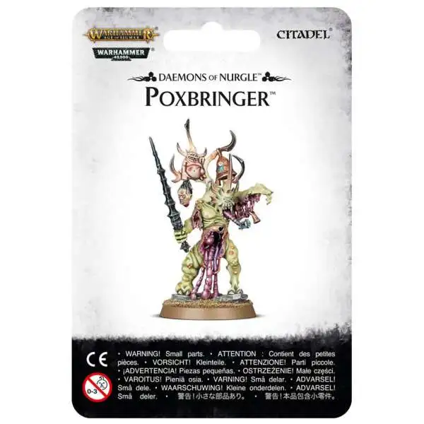 Warhammer Age of Sigmar Grand Alliance Chaos Daemons of Nurgle Poxbringer