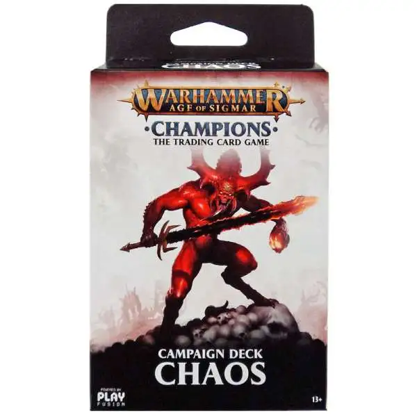 Warhammer Age of Sigmar Grand Alliance Chaos Champions Trading Card Game Deck