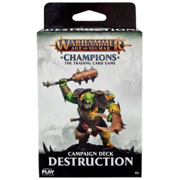 Warhammer Age of Sigmar Grand Alliance Destruction Champions Trading Card Game Deck