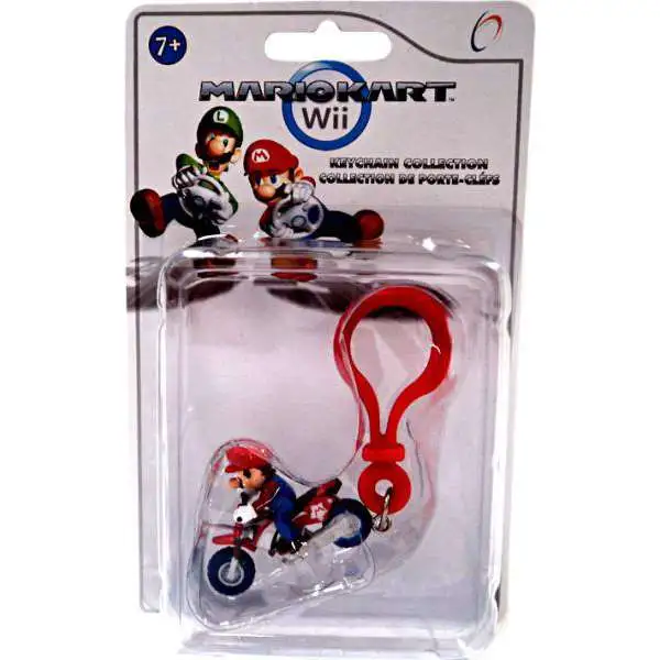 Super Mario Mario Kart Wii Mario Keychain [Motorcycle]
