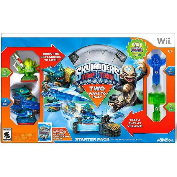 Skylanders Trap Team Nintendo Wii Starter Pack