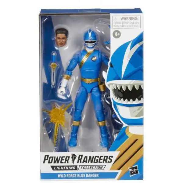 Power Rangers Wild Force Lightning Collection Blue Ranger Action Figure [Max Cooper]