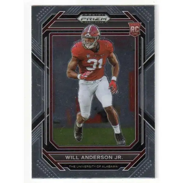 NFL 2023 Panini Prizm Draft Picks Will Anderson Jr. #162 [Rookie]