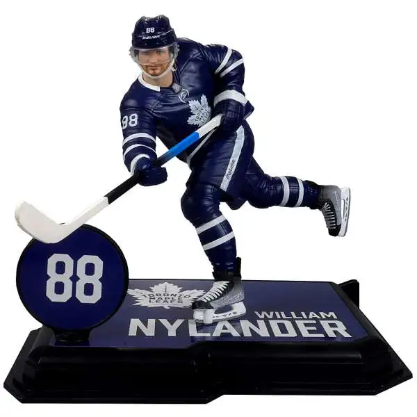 McFarlane Toys NHL Toronto Maple Leafs Sports Picks Hockey William Nylander Action Figure [Blue Jersey, Regular Version]