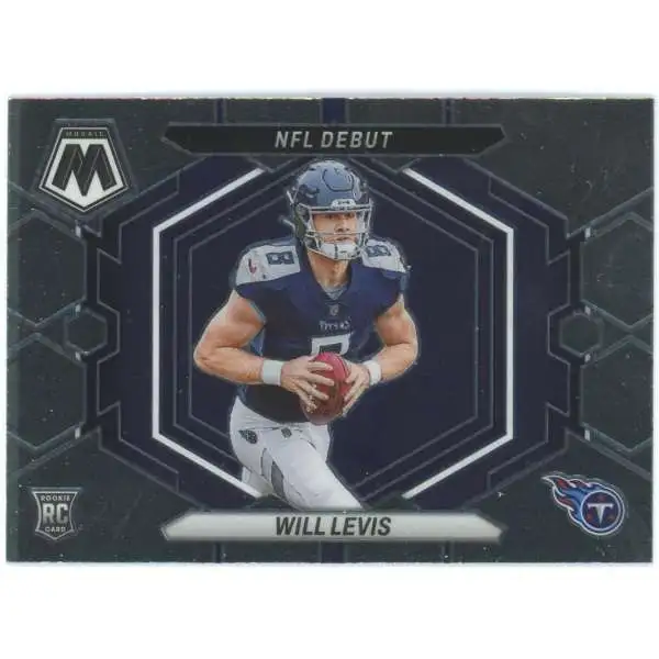 NFL Tennessee Titans 2023 Panini Mosaic Draft Picks Will Levis ND-4 [Rookie, NFL Debut]