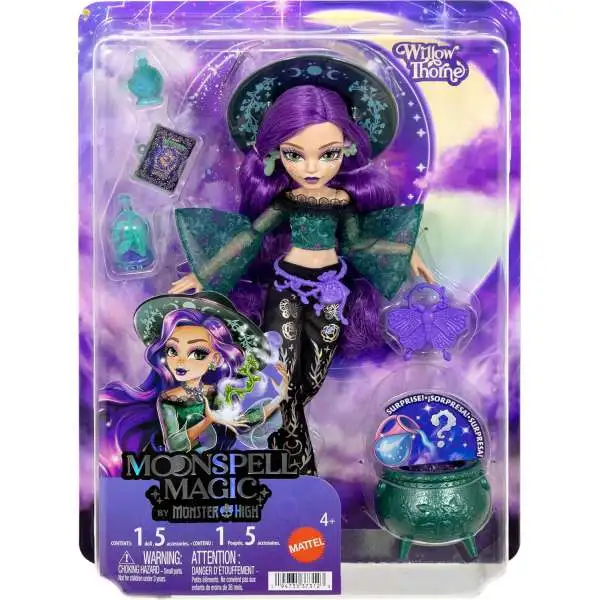 Monster High Moonspell Magic Willow Thorne Doll [Nature Witch]