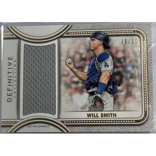 MLB 2022 Definitive Baseball 46/50 Will Smith DJR-WSM [Jumbo Relic ]