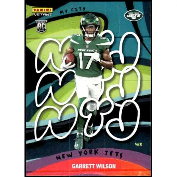 NFL New York Jets 2022 Instant My City Football 1 of 1860 Garrett Wilson MC-25