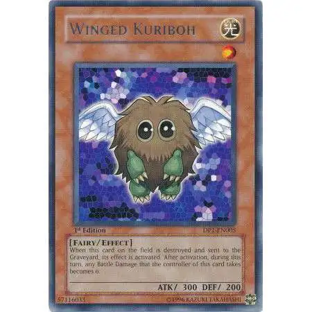 YuGiOh GX Trading Card Game Duelist Pack Jaden Yuki Rare Winged Kuriboh DP1-EN005