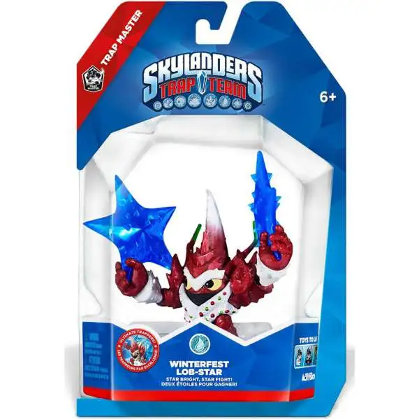 Skylanders Trap Team Trap Master Winterfest Lob-Star Figure Pack