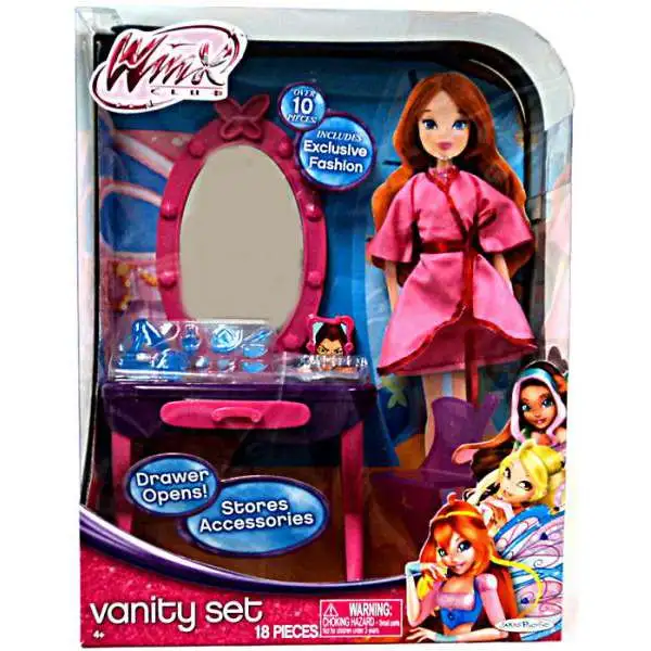 Winx Club Vanity Set 11.5-Inch Doll Playset [Damaged Package]