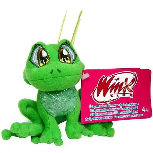 Winx Club Magical Fairy Friend Frog Plush