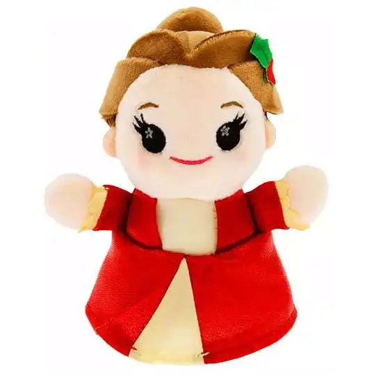 Disney Wishables 2024 Holiday Belle Exclusive 4-Inch Mini Plush