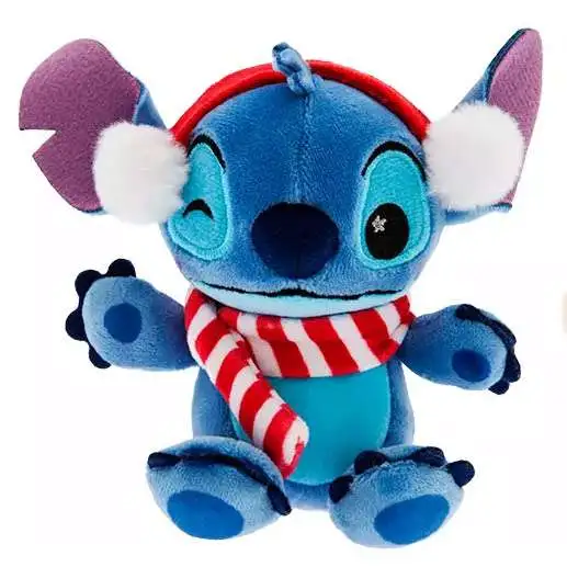Disney Wishables 2024 Holiday Stitch Exclusive 4-Inch Mini Plush