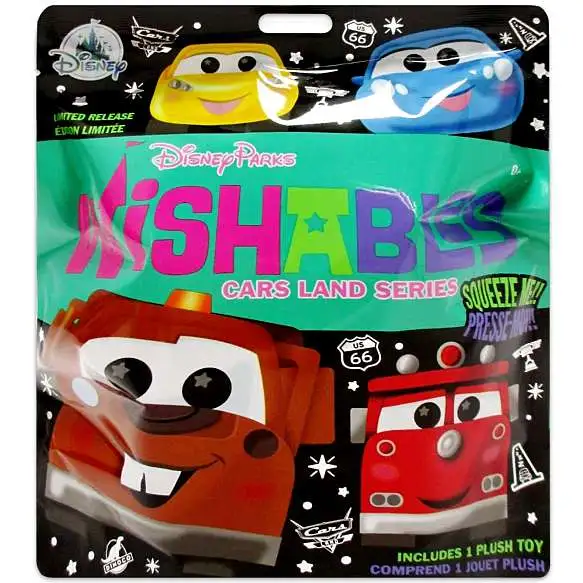 Disney Wishables Cars Land Series Exclusive 4-Inch Micro Plush Mystery Pack [1 RANDOM Figure]