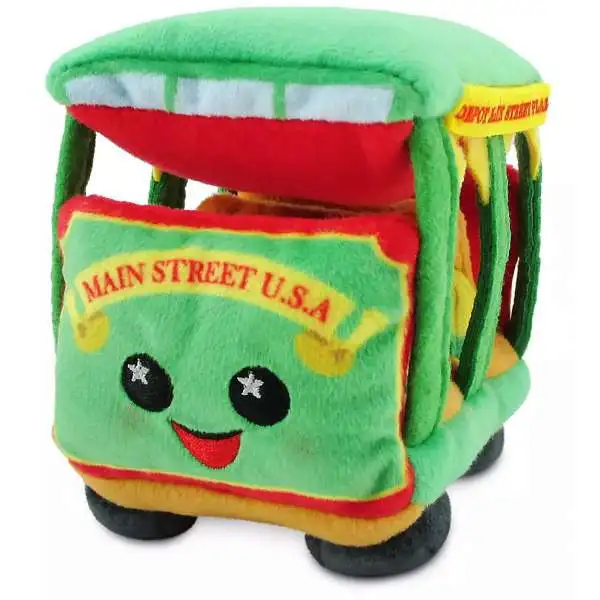 Wishables Disney Parks Transportation Series Trolley Exclusive 4-Inch Micro Plush