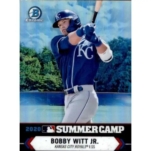 MLB Topps 2021 Bowman Chrome Summer Camp Bobby Witt Jr. SC-21 [Rookie]