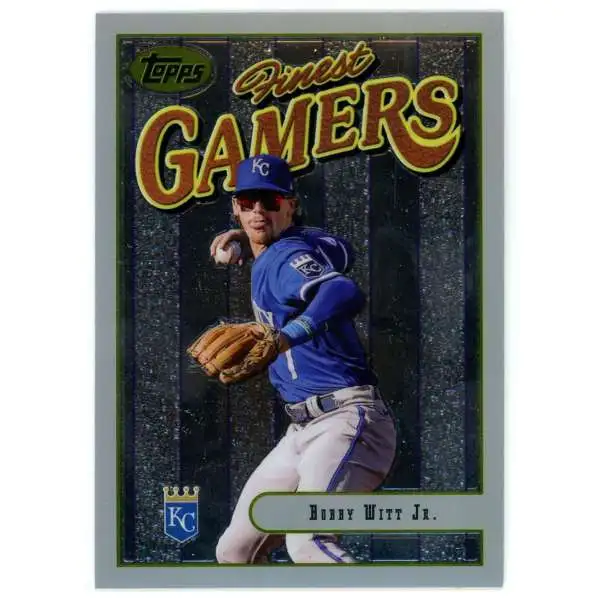 MLB 2023 Topps Finest Bobby Witt Jr. #140