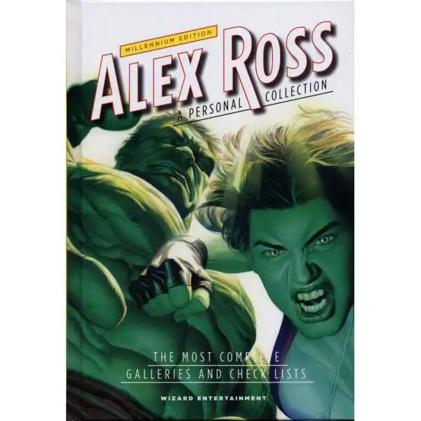 Wizard Alex Ross Millennium Edition Hardcover Book #38 of 100 [She Hulk / Hulk Cover Signed]