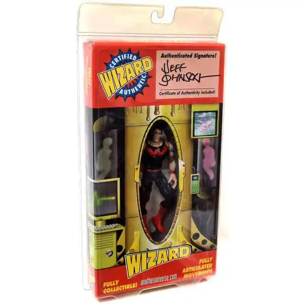 X-Men Wonder Man Exclusive Action Figure [Signed By Jeff Johnson, Damaged Package]