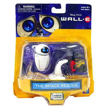 Disney / Pixar Wall-E Movie Scene The Space Rescue Mini Figure 2-Pack [Damaged Package]