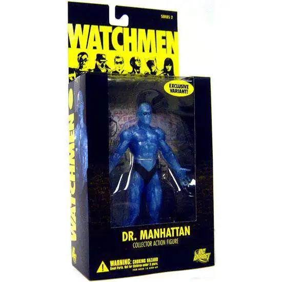DC Watchmen Series 2 Dr. Manhattan Action Figure [Translucent]