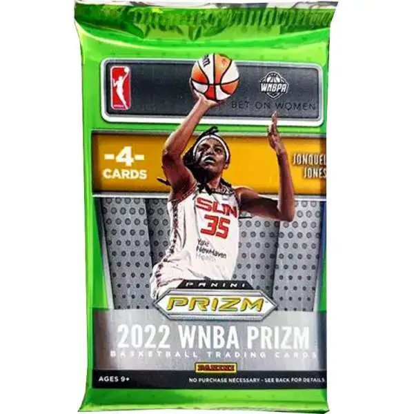 WNBA Panini 2022 Prizm Basketball Trading Card BLASTER Pack [4 Cards]