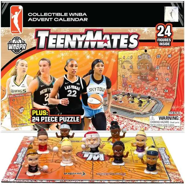 TeenyMates WNBA 2025 Advent Calendar [24 Figures]