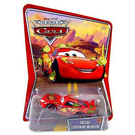 Disney / Pixar Cars The World of Cars Cactus Lightning McQueen Diecast Car