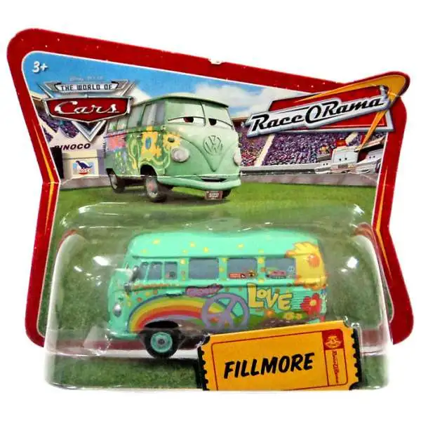 Disney / Pixar Cars The World of Cars Race-O-Rama Fillmore Diecast Car [Checkout Lane Package]