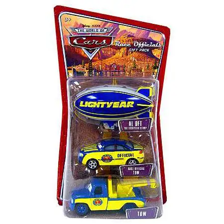 Disney / Pixar Cars The World of Cars Multi-Packs Race Officials Gift Pack Diecast Car Set