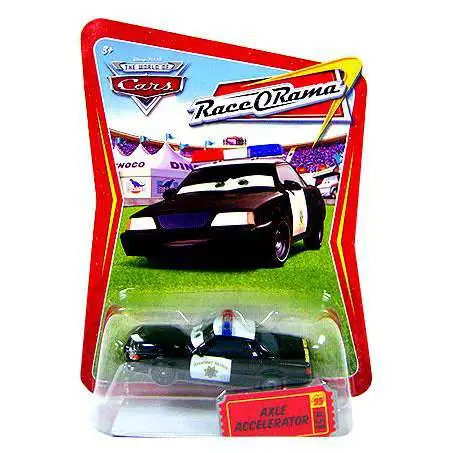 Disney / Pixar Cars The World of Cars Race-O-Rama Axle Accelerator Diecast Car #58